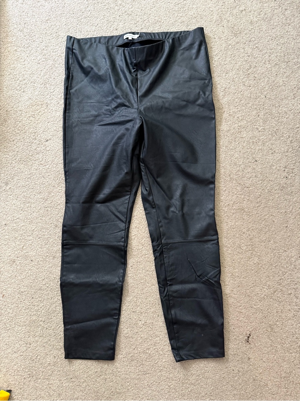 Good American Good Waist Better than Leather Leggings Size 7